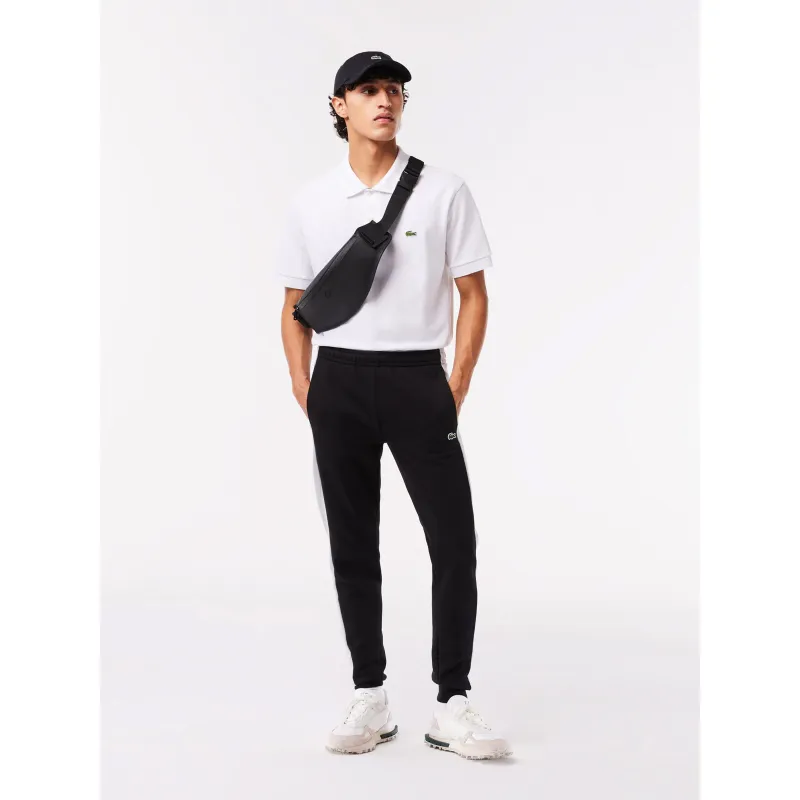 Pantalon de survêtement core graphics noir homme - Lacoste | wimod