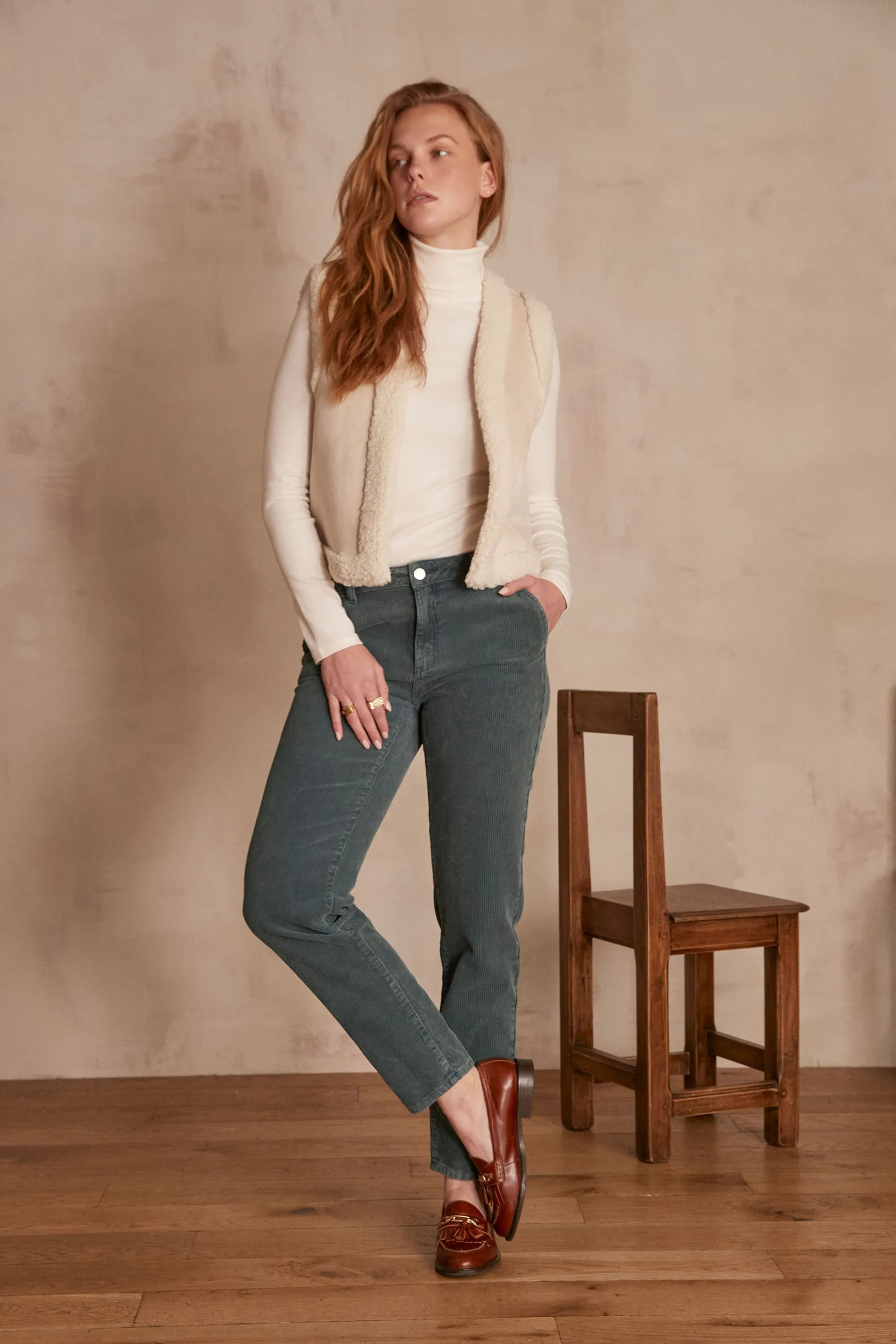 Pantalon en velours FAREL COTTON | Maison 123