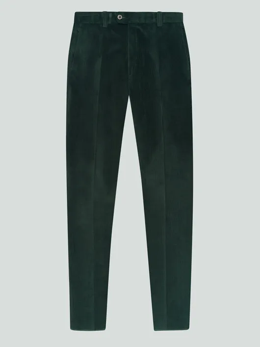 Pantalon Grant Velours Vert Capel Grande Taille  homme grande taille - Capelstore