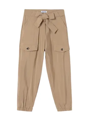 Pantalon Mayoral Poches Beige Pour Fille