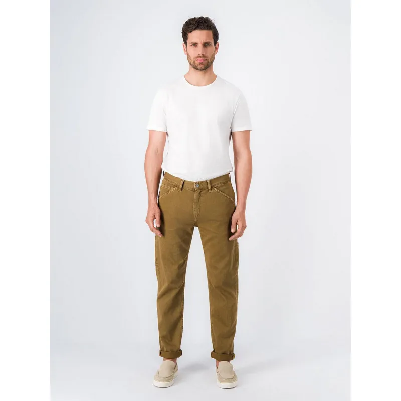 Pantalon multiflex regular fit vert homme - Blend | wimod