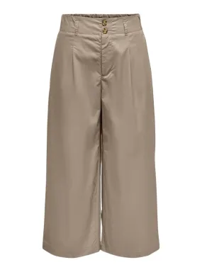 Pantalon ONLY Zora Culotte Tostado Pour Femme