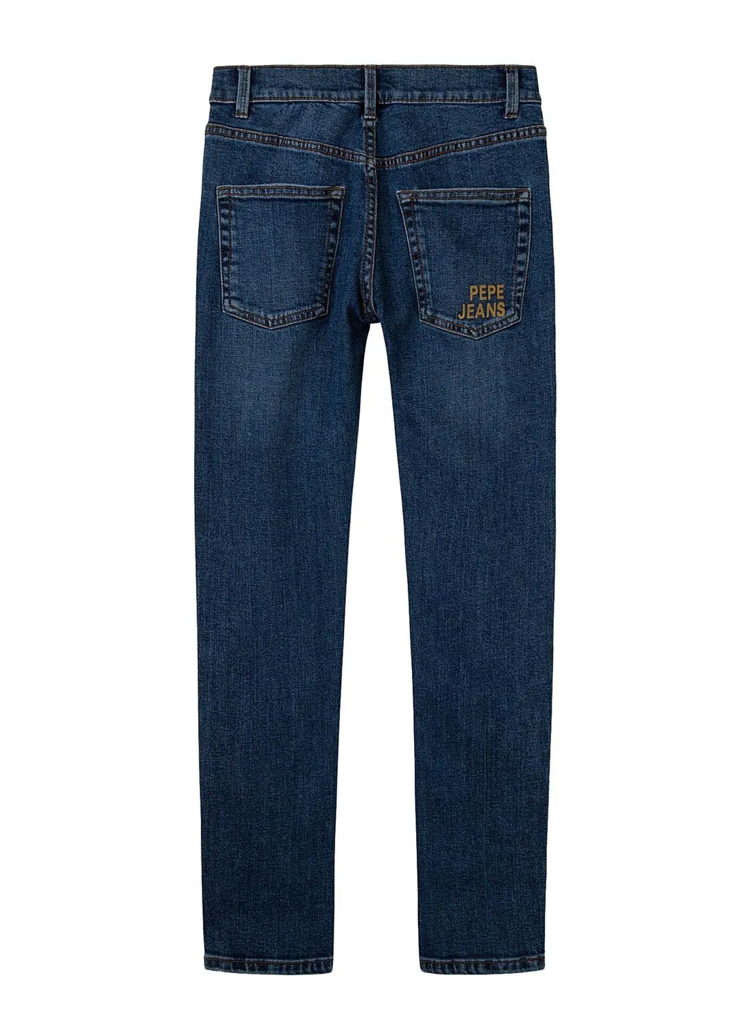 Pantalon Pepe Jeans Teo Superskinny Bleu pour Garçon