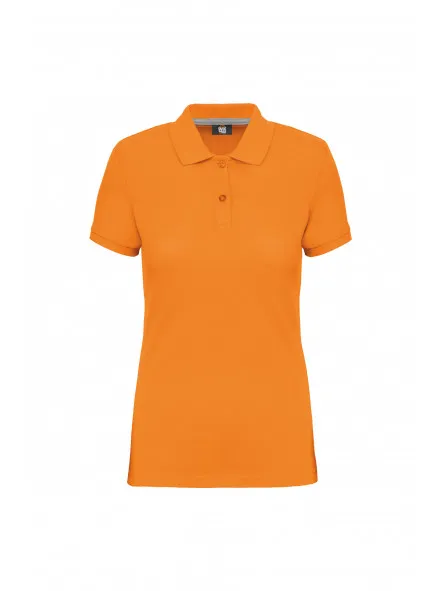 Polo antibactérien manches courtes femme Work wear