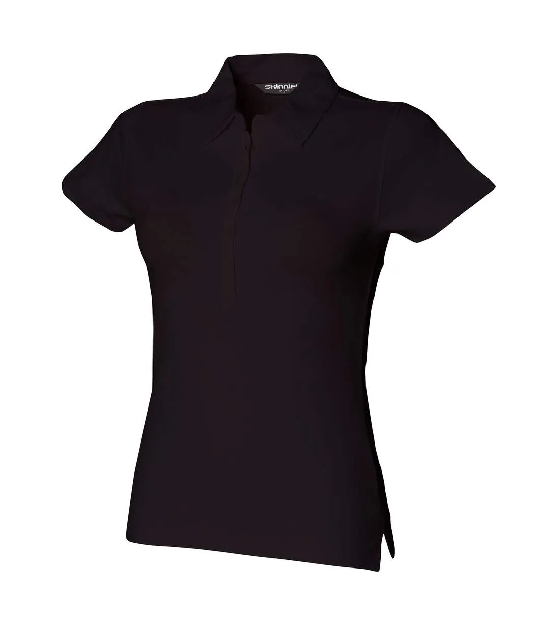 Polo femme noir Skinni Fit