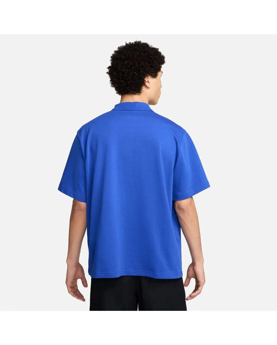 Polo Homme FFF M NSW CE POLO MATCHUP OS Bleu