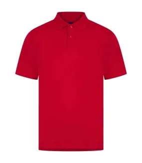 Polo homme rouge classique Henbury