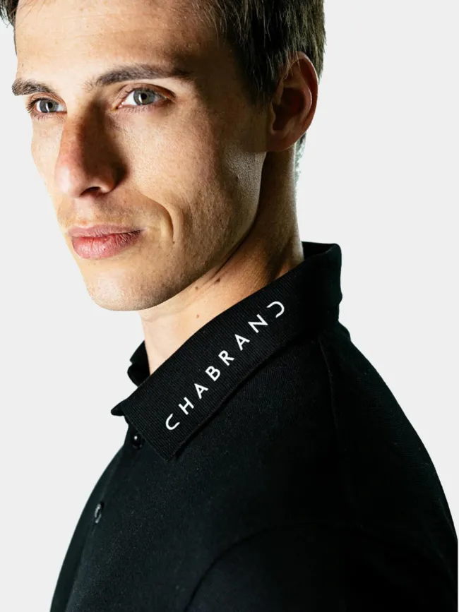 Polo noir homme - Chabrand | wimod