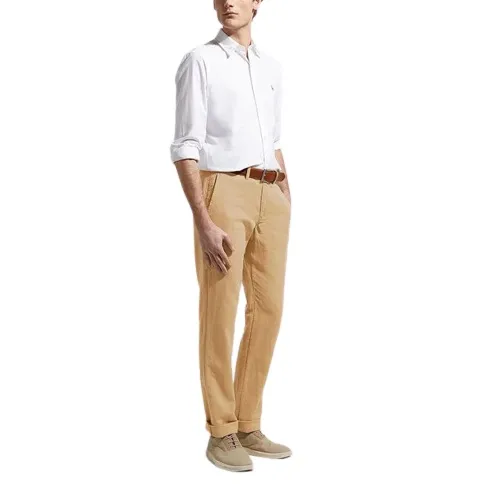 RALPH LAUREN Pantalon lin beige vintage - SPORT AVENTURE