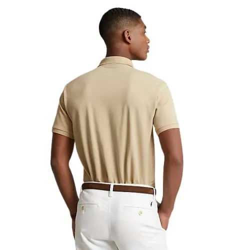 RALPH LAUREN Polo slim beige - SPORT AVENTURE