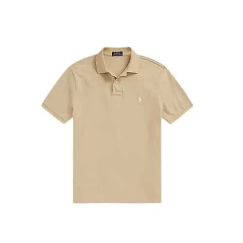 RALPH LAUREN Polo slim beige - SPORT AVENTURE