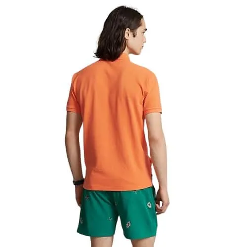 RALPH LAUREN Polo slim orange - SPORT AVENTURE