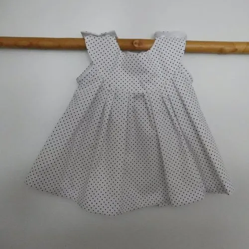 Robe bébé en coton 3-6 mois