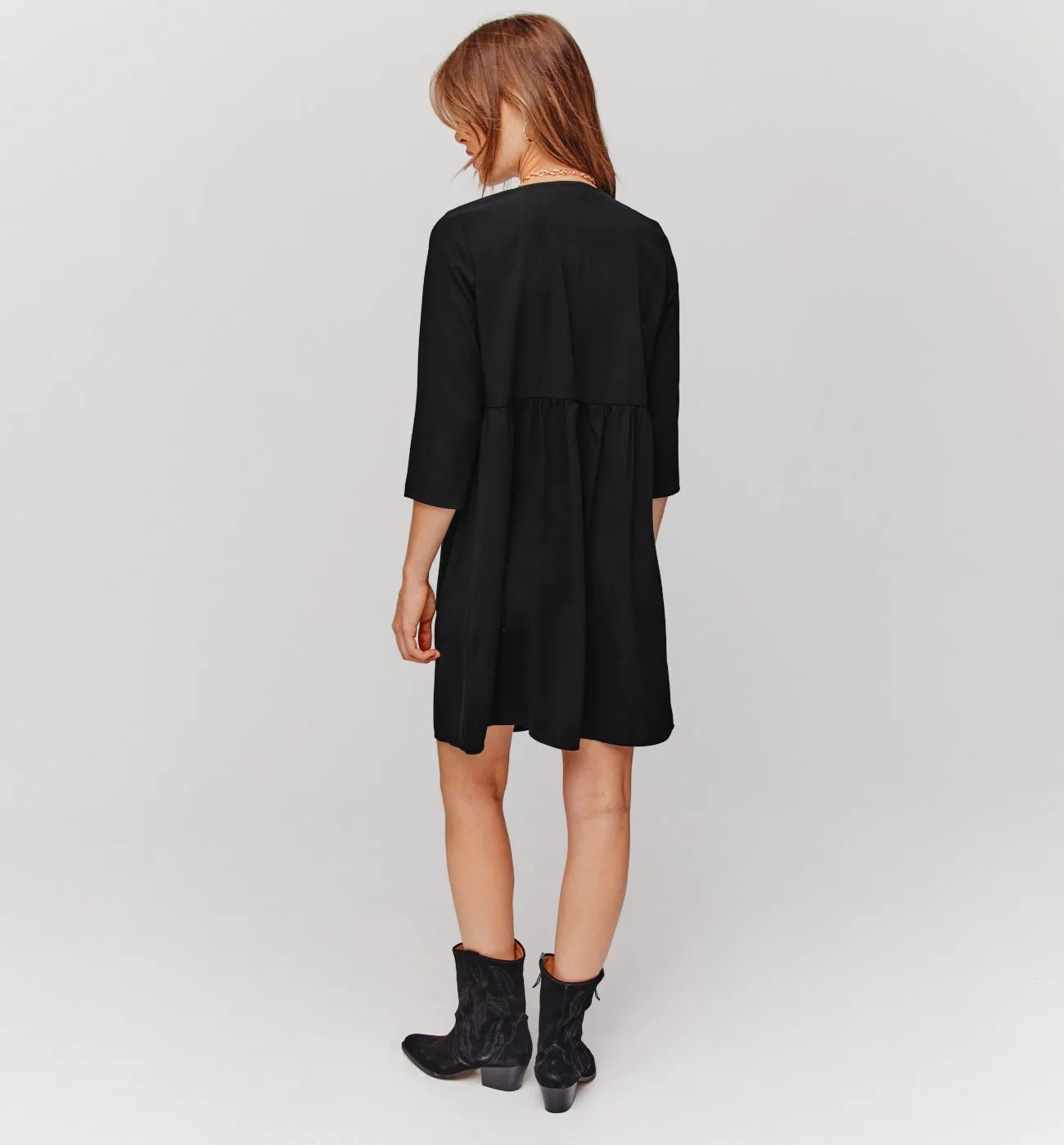 Robe courte femme - Noir