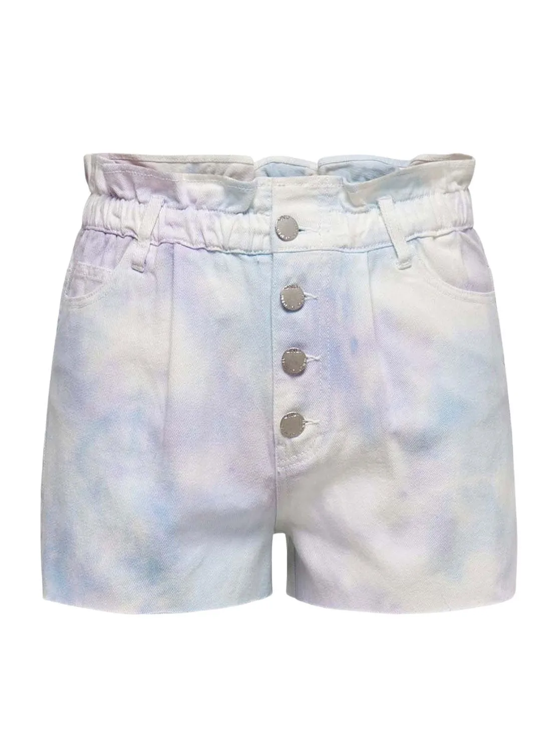 Short Jeans Only Cuba Tie Dye Multi pour Femme