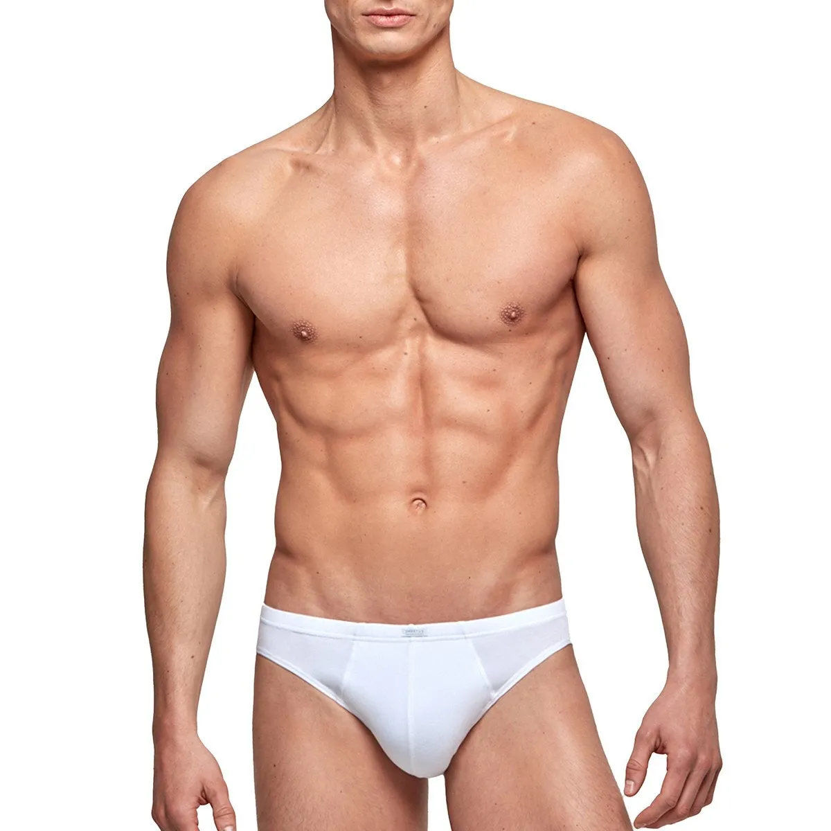 Slip en coton stretch fine ceinture Essentials blanc Impetus