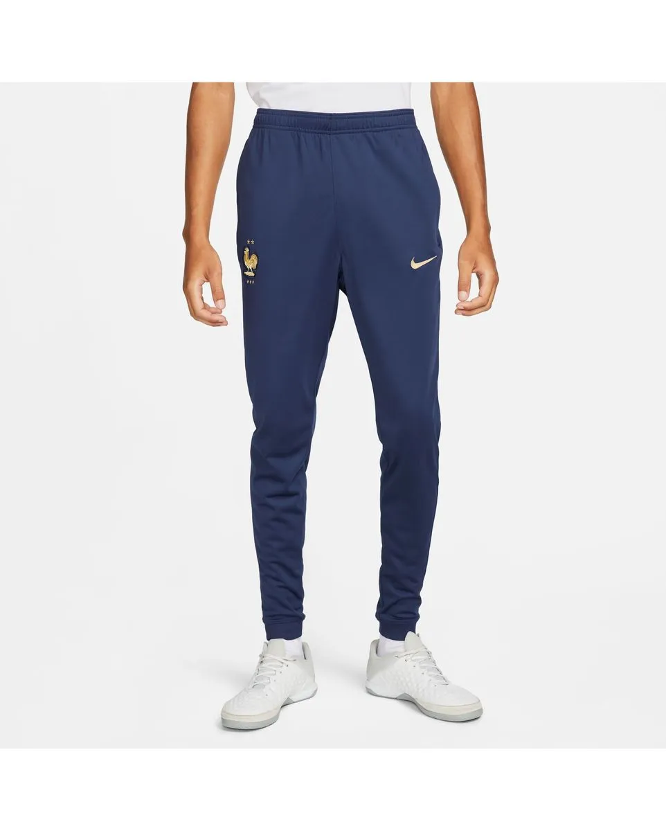 Survêtement de football Homme FFF MNK DF STRKHD TRKSUIT K Blanc