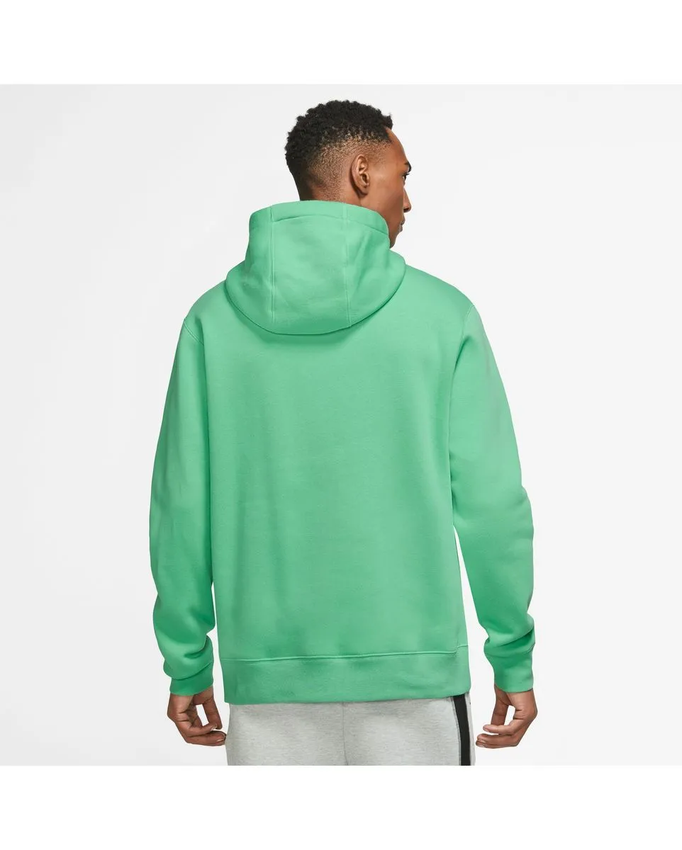 Sweat a capuche manches longues Homme M NSW CLUB HOODIE PO BB Vert