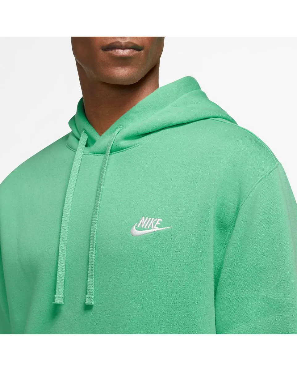 Sweat a capuche manches longues Homme M NSW CLUB HOODIE PO BB Vert