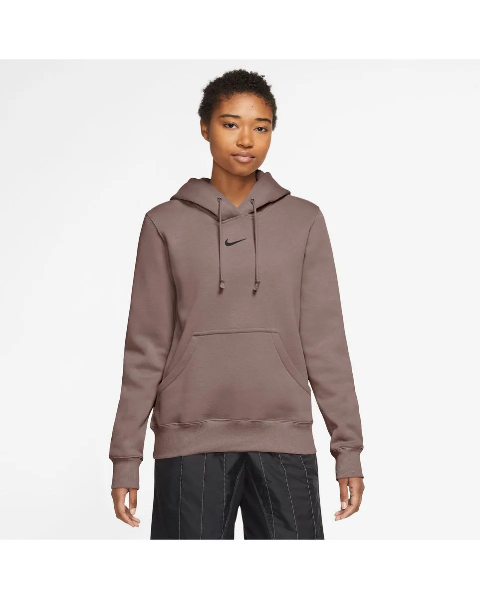 Sweat à capuche Femme W NSW PHNX FLC STD PO HOODIE Marron