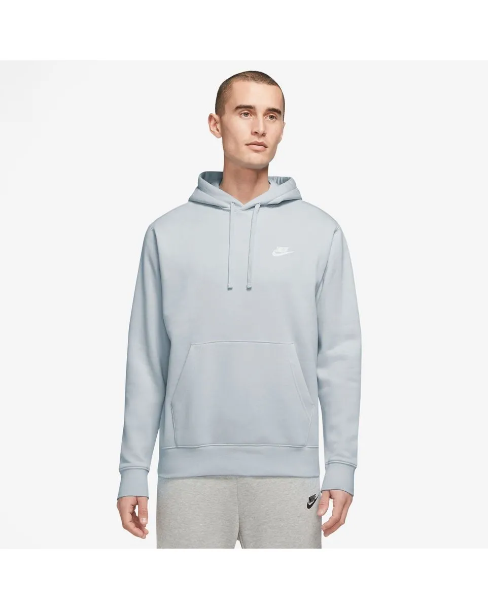 Sweat à capuche Homme M NSW CLUB HOODIE PO BB Bleu