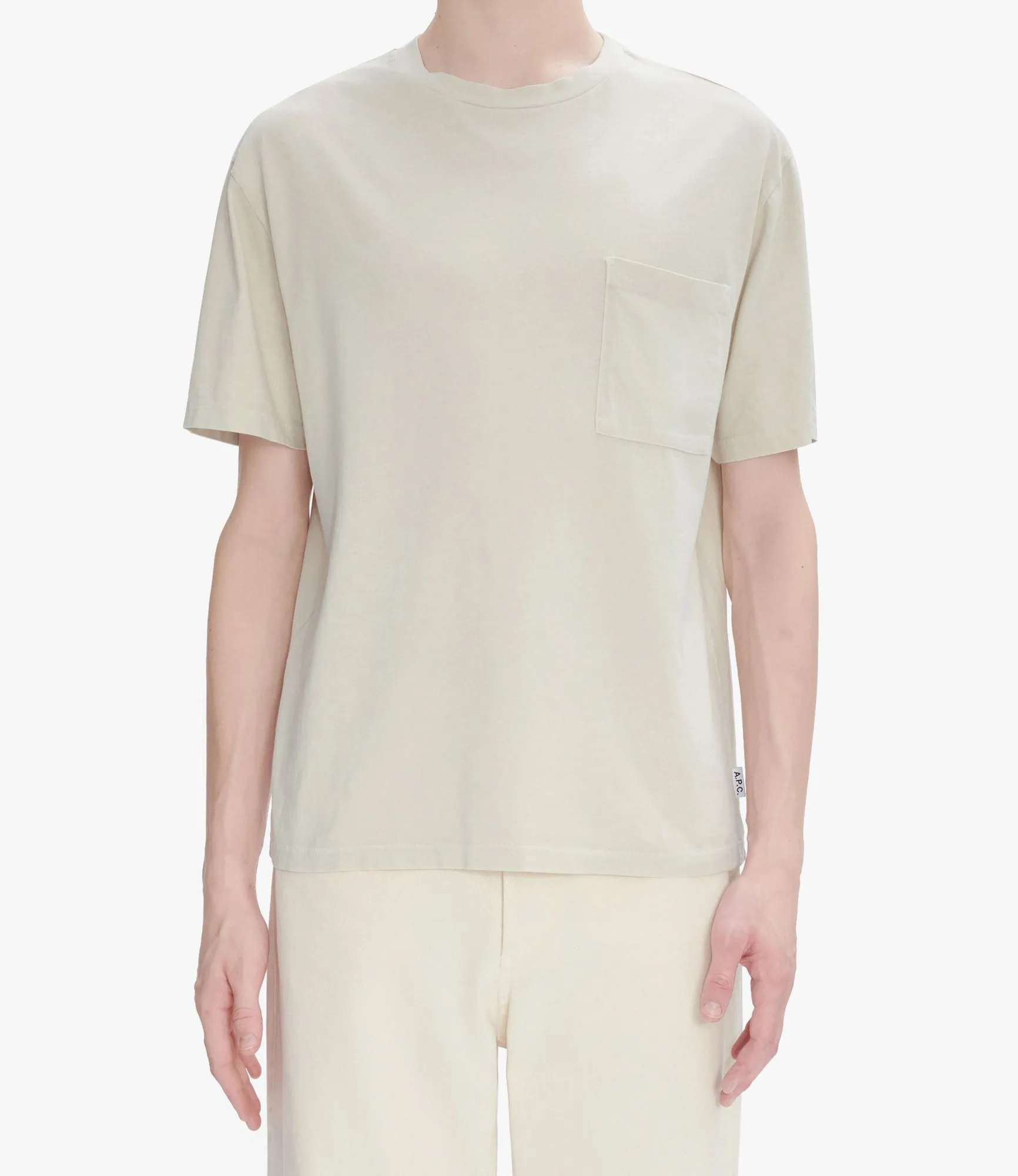 T-Shirt Boxy Tab Mastic | A.P.C.