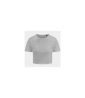 T-shirt court femme blanc AWDis