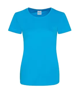 T-shirt femme bleu saphir AWDis