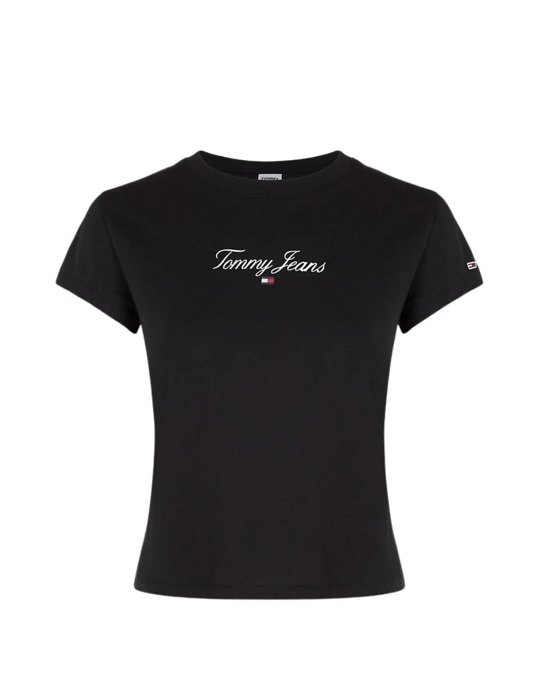 T shirt femme Tommy Jeans Ref 60243 Noir