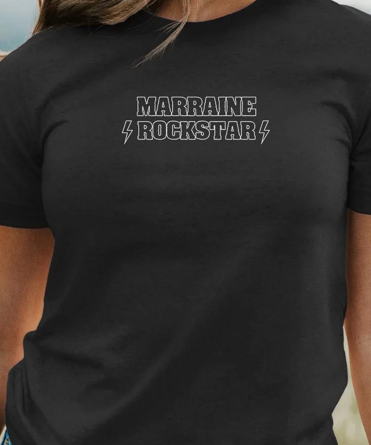 T-Shirt Marraine ROCKSTAR Pour femme