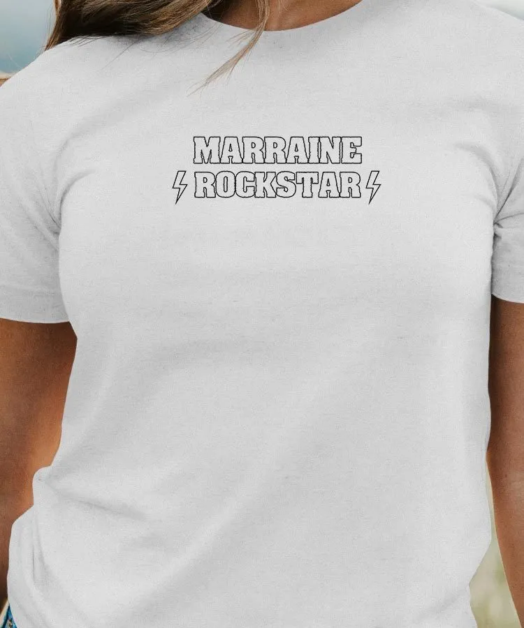 T-Shirt Marraine ROCKSTAR Pour femme