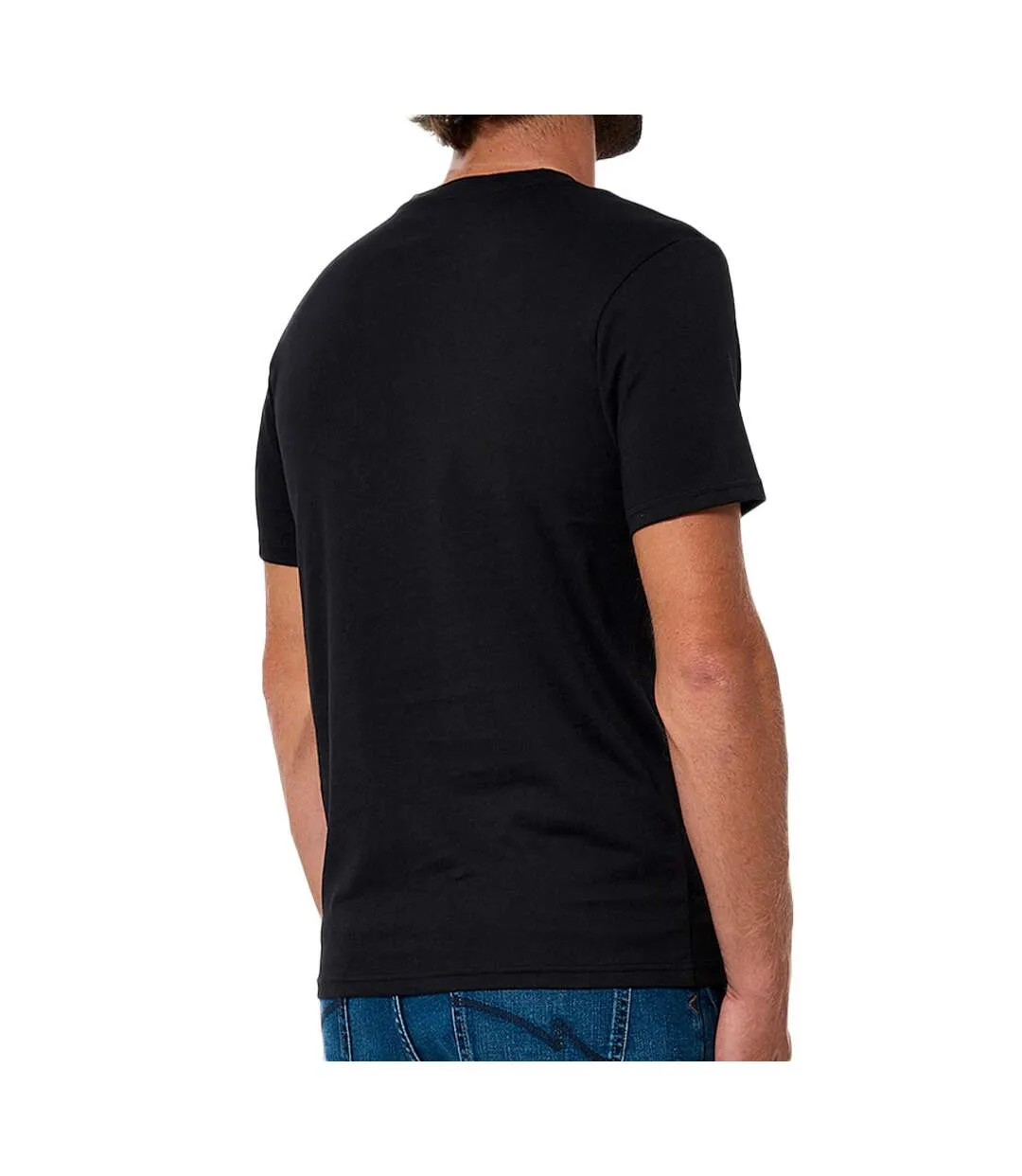 T-Shirt Noir Homme Kaporal 3M11