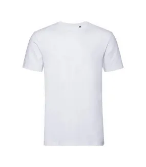 T-shirt pure homme noir Russell