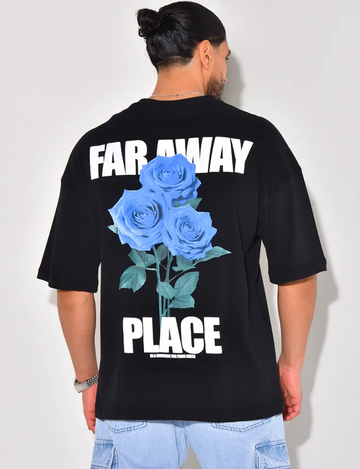 T-shirt "Far away place" / 60459 - JEANS INDUSTRY