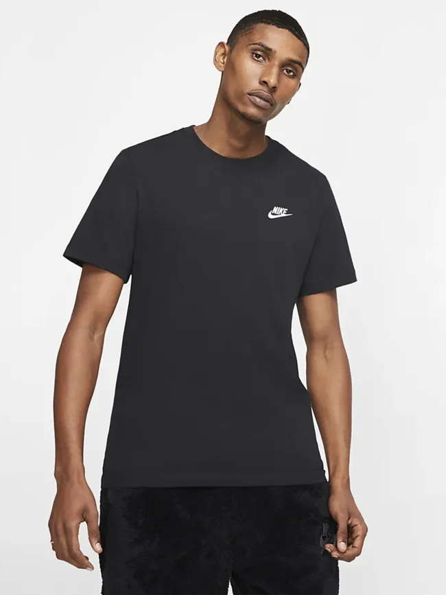 T-shirt sportswear club noir homme - Nike | wimod