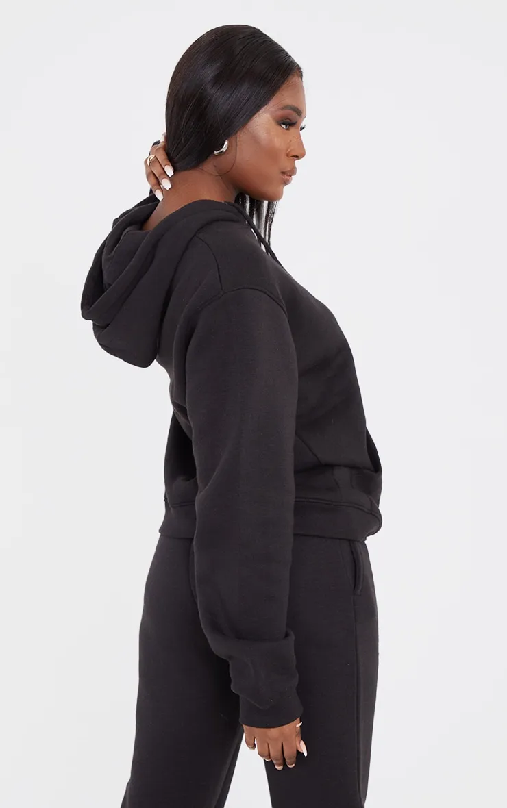 Tall Hoodie oversize noir classique