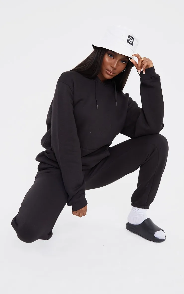 Tall Hoodie oversize noir classique