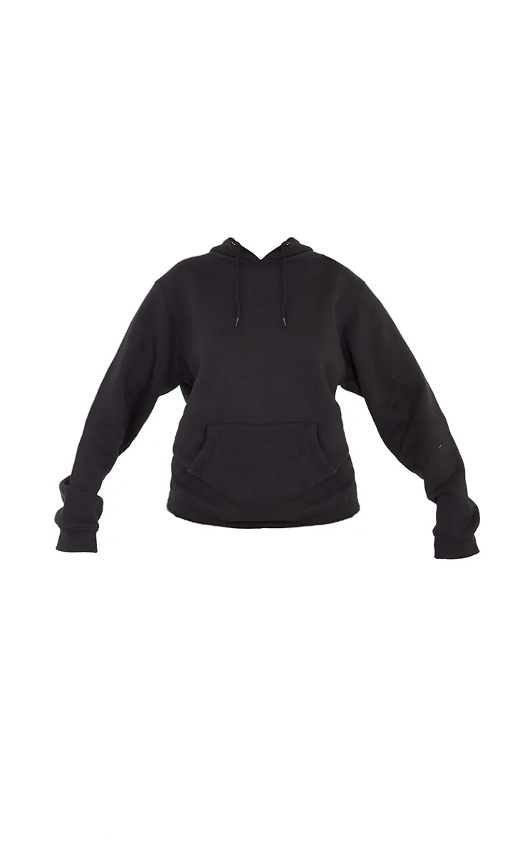 Tall Hoodie oversize noir classique