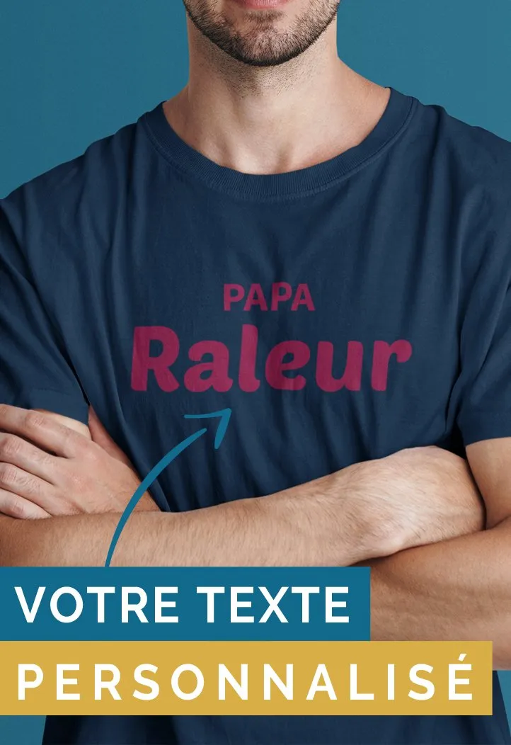 Tee-shirt-Papa à personnaliser