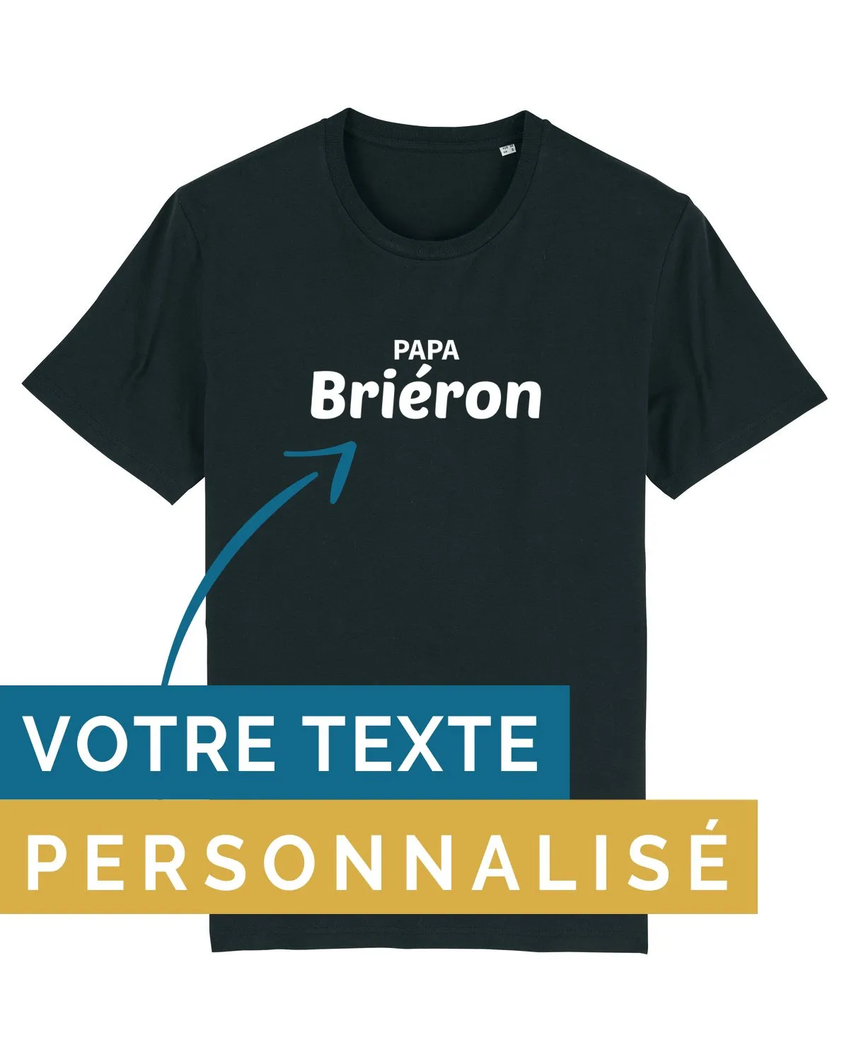 Tee-shirt-Papa à personnaliser