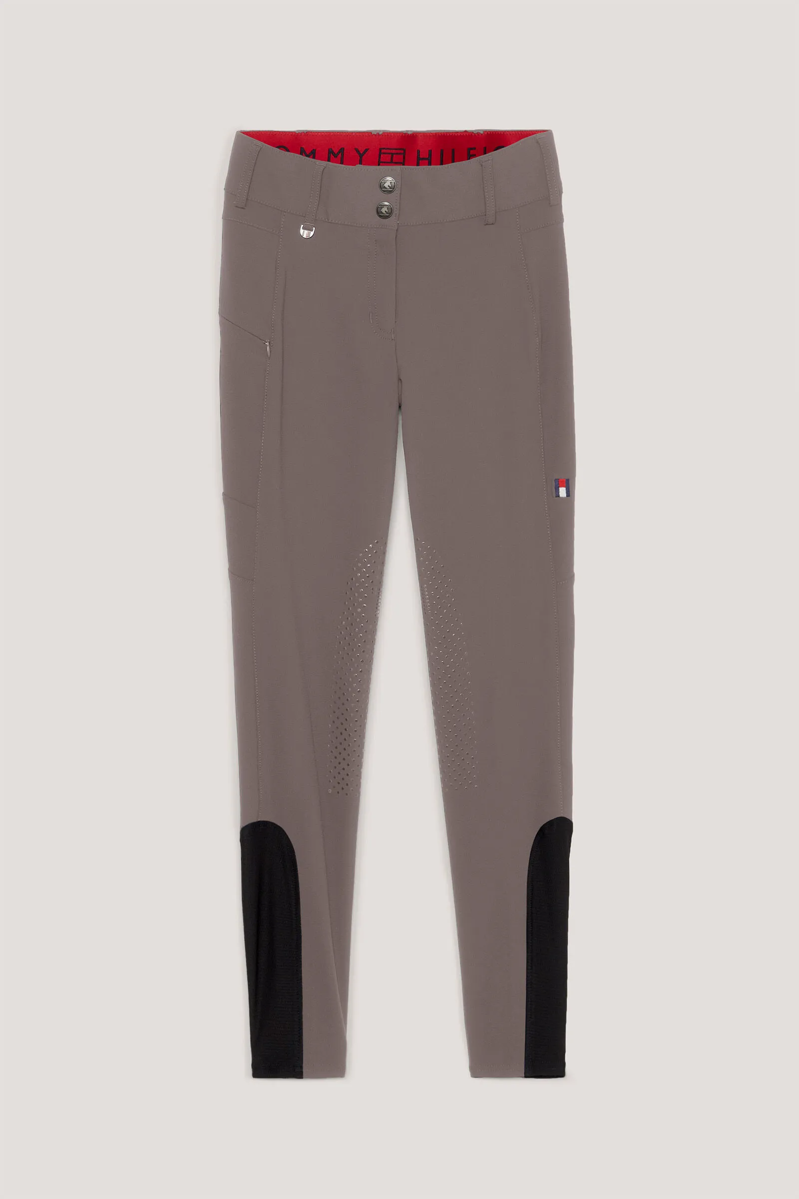 Tommy Hilfiger Equestrian Pro Culottes d'équitation avec Grip aux Genoux Toute l'Année