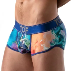 Trunk PUSH UP Tie Dye - bleu - TOF Paris : vente shorty boxers homm...