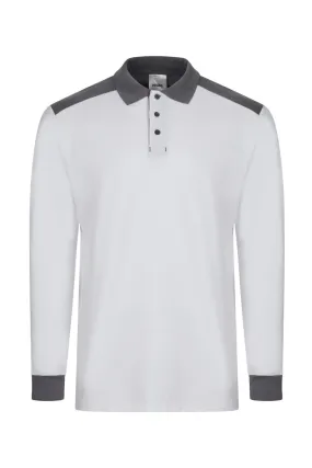 Velilla 105529S - BICOLOR LONG SLEEVE STRETCH POLO