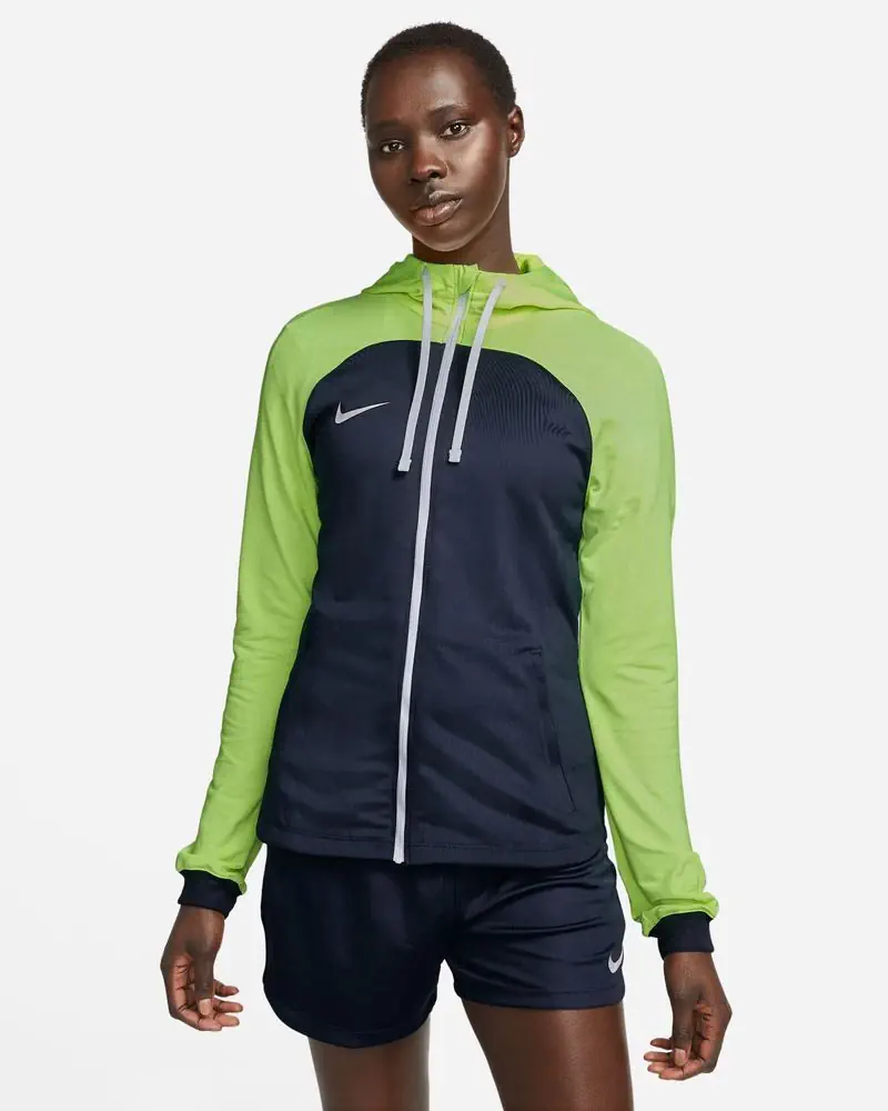 Veste de survêtement Nike Strike 23 Jaune Fluo pour femme